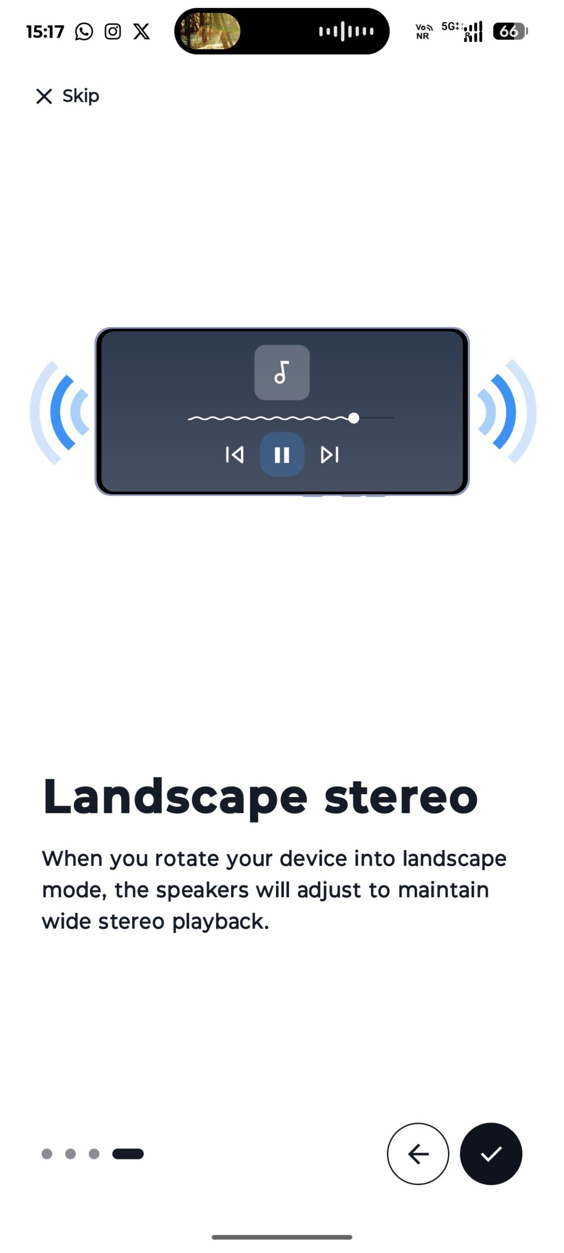 Motorola Android 17 beta - Landscape Stereo