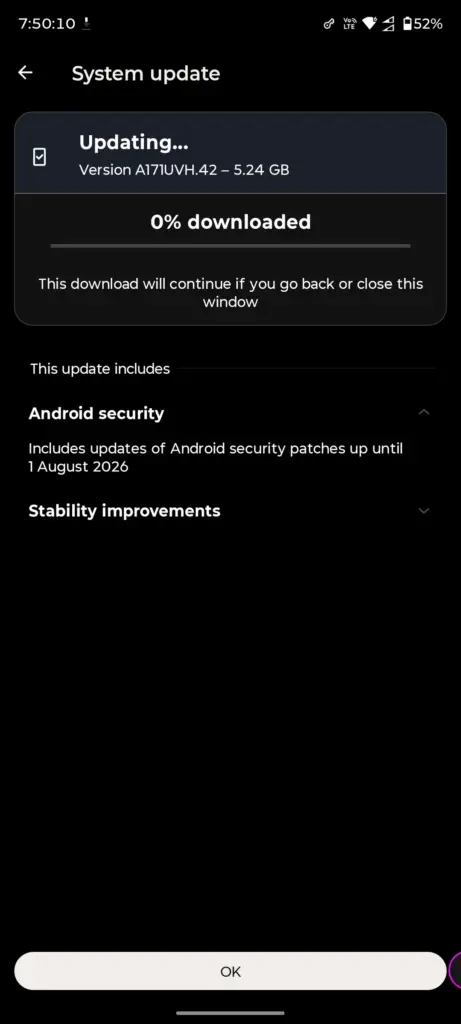Motorola Edge 50 Ultra Android 17 beta update