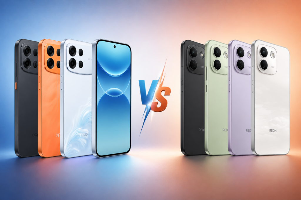 Oppo A7 Pro Max vs Redmi Note 17 Pro Max