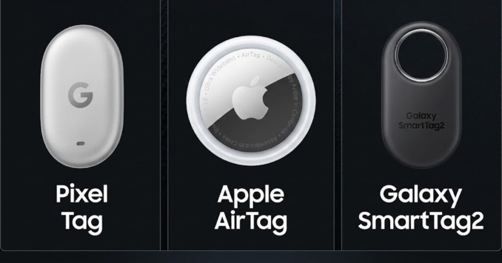 Pixel Tag vs Apple AirTag vs Galaxy SmartTag 2