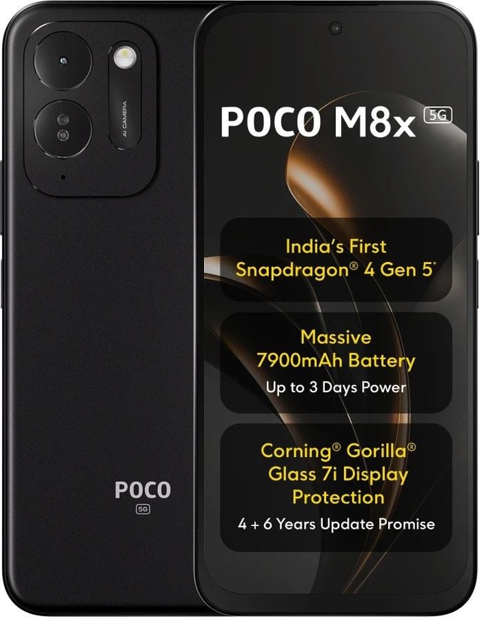 Poco M8x 5G - Black