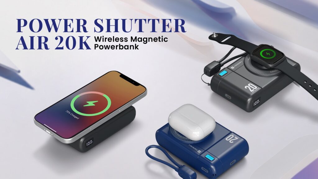 Portronics Power Shutter Air 20K
