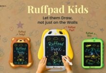Portronics launches affordable LCD writing pads for kids with colorful doodles and app support Portronics Ruffpad LCD writing pads