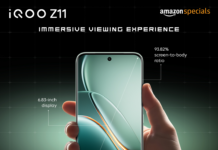 iQOO Z11 gets a 6.83-inch curved AMOLED display and narrow frame IQOO Z11 display