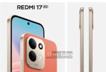 Redmi 17 5G renders leak, specs tag along