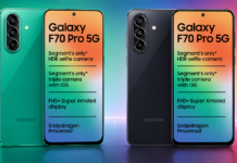 Samsung Galaxy F70 Pro 5G launches with HDR selfie camera, 6 Android upgrades and 6000mAh battery Samsung Galaxy F70 Pro 5G