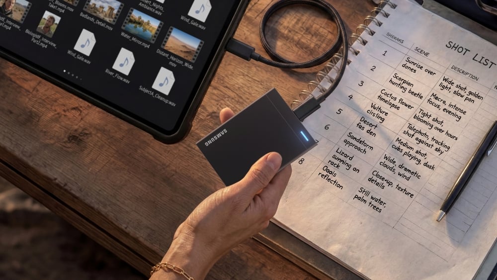 Samsung Portable P7 and P9 USB 4 SSDs