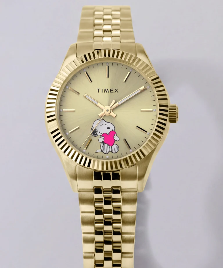 Timex Peanuts x Timex Legacy Mini Heart watch