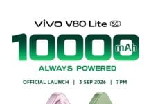 Vivo V80 Lite 5G with 10,000mAh battery officially confirmed to launch on September 3 VIvo V80 Lite 5G launch date