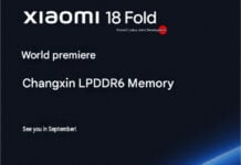 Xiaomi 18 Fold confirmed to debut with CXMT’s LPDDR6 memory Xiaomi 18 Fold CXMT LPDDR6 memory