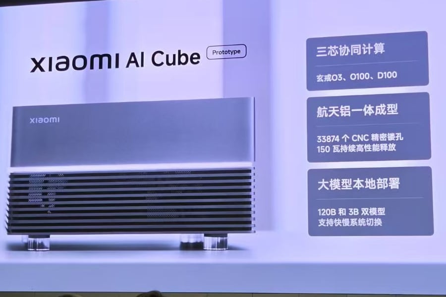 Xiaomi AI Cube Announcement