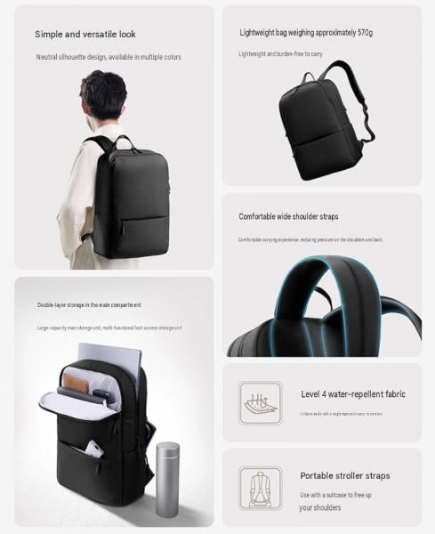 Xiaomi Mijia Lightweight Commuter Backpack Specs