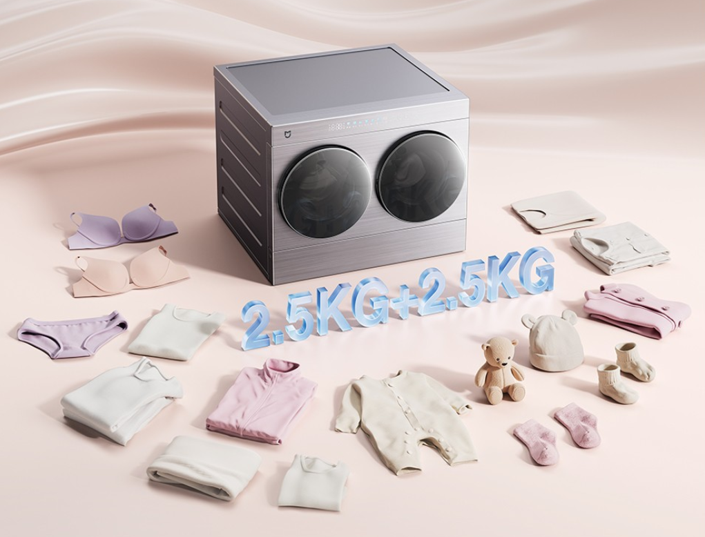 Xiaomi dual-drum mini washer-dryer