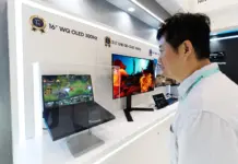Samsung debuts world’s first 16″ 300Hz OLED for laptops, 7.6″ wide-viewing-angle OLED for phones, and 20″ stretchable display