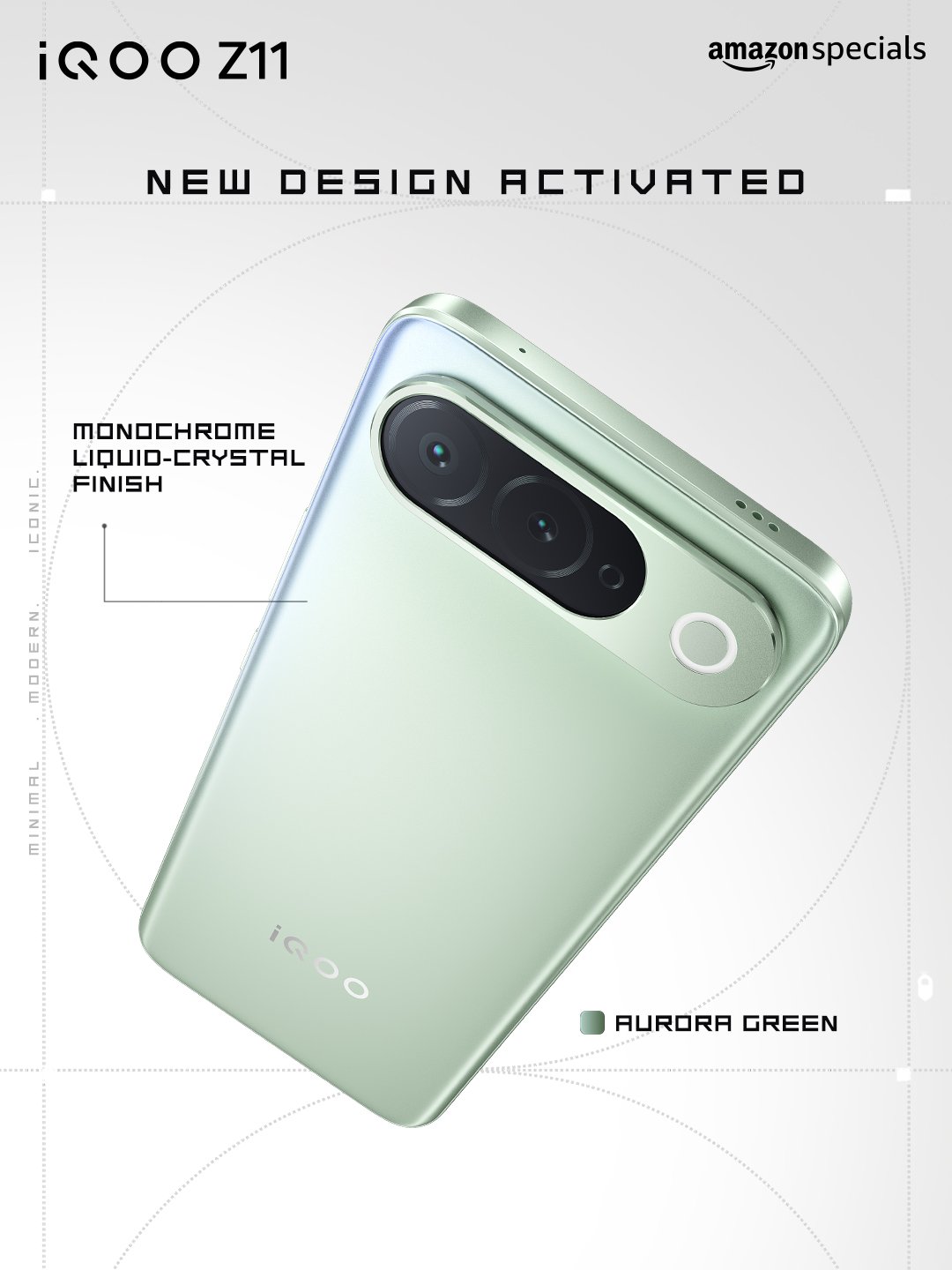 iQOO Z11 - Aurora Green
