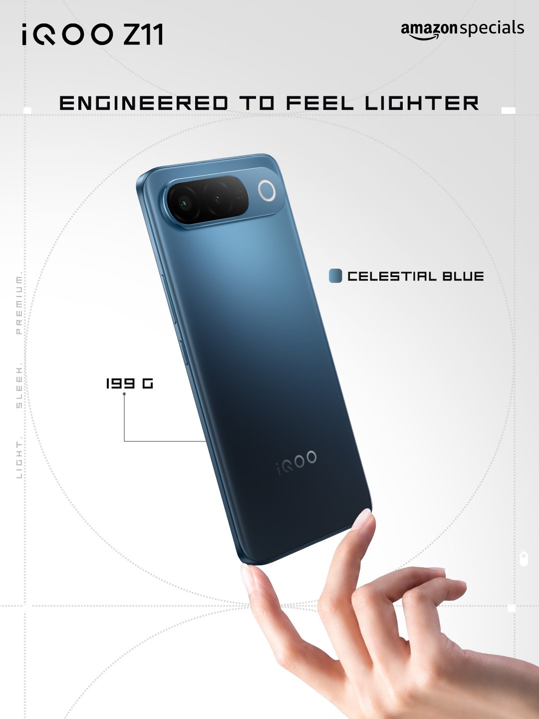 iQOO Z11 - Celestial Blue