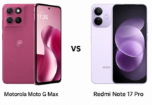 Motorola Moto G Max vs Redmi Note 17 Pro: Specs, Price and Features Compared moto vs redmi