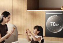 Xiaomi launches new dishwasher with 156L cavity, 52,000 Pa water pressure, 115°C steam drying
