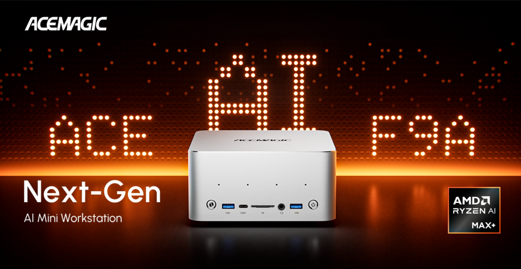 Acemagic F9A Ryzen AI Max+ PRO 495 mini pc