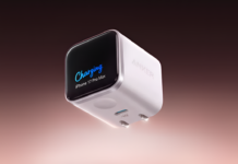 Anker launches new 45W GaN charger with screen, smart iPhone detection & foldable plug Anker 45W Smart+ GaN charger