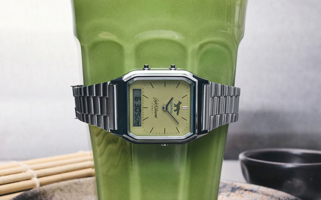 Casio AQ230ECK-3A matcha-green watch