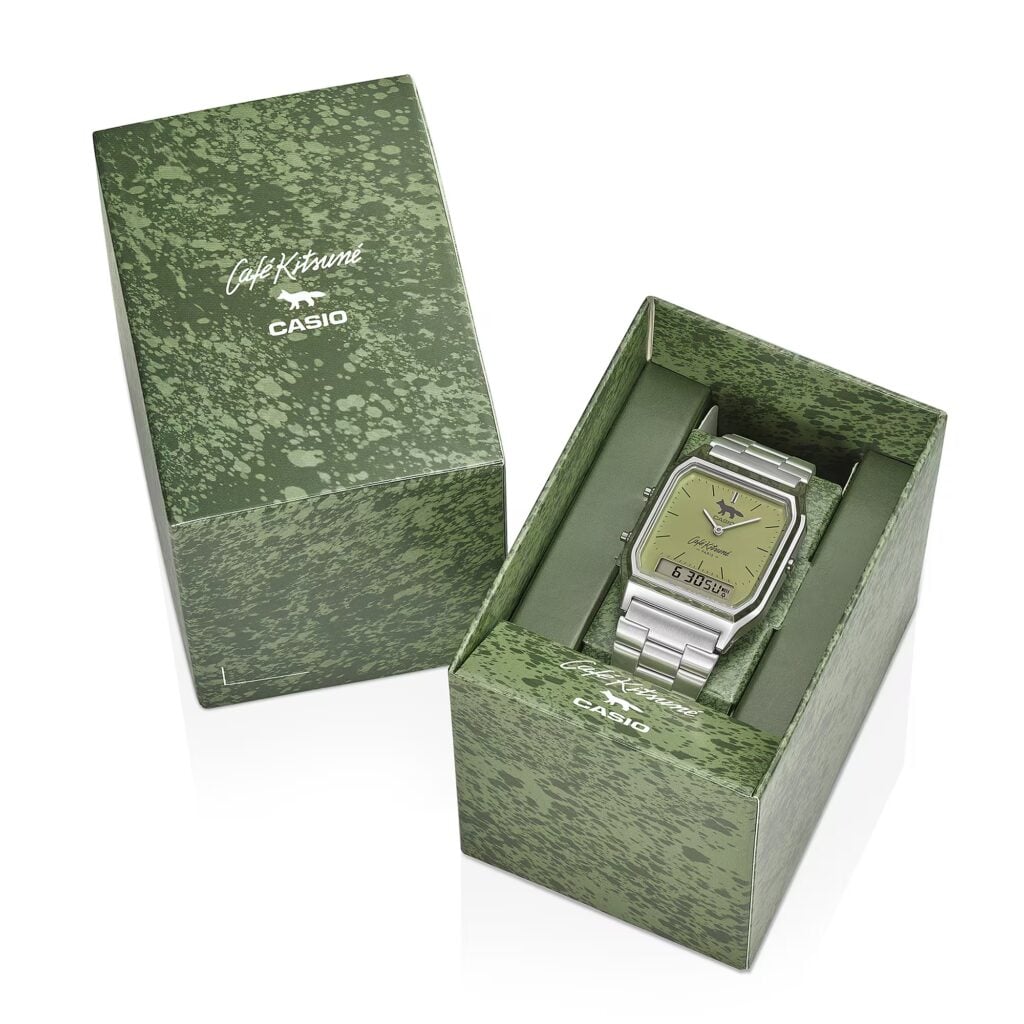 Casio AQ230ECK-3A matcha-green watch