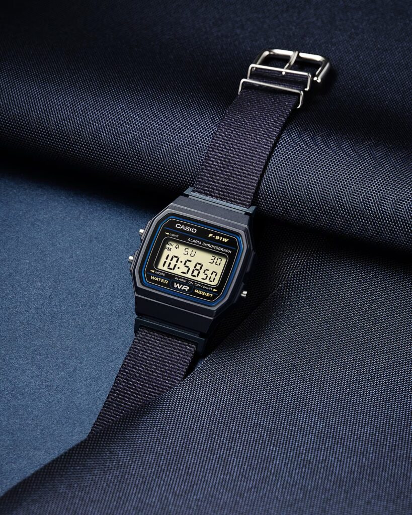 Casio F-91WF watches