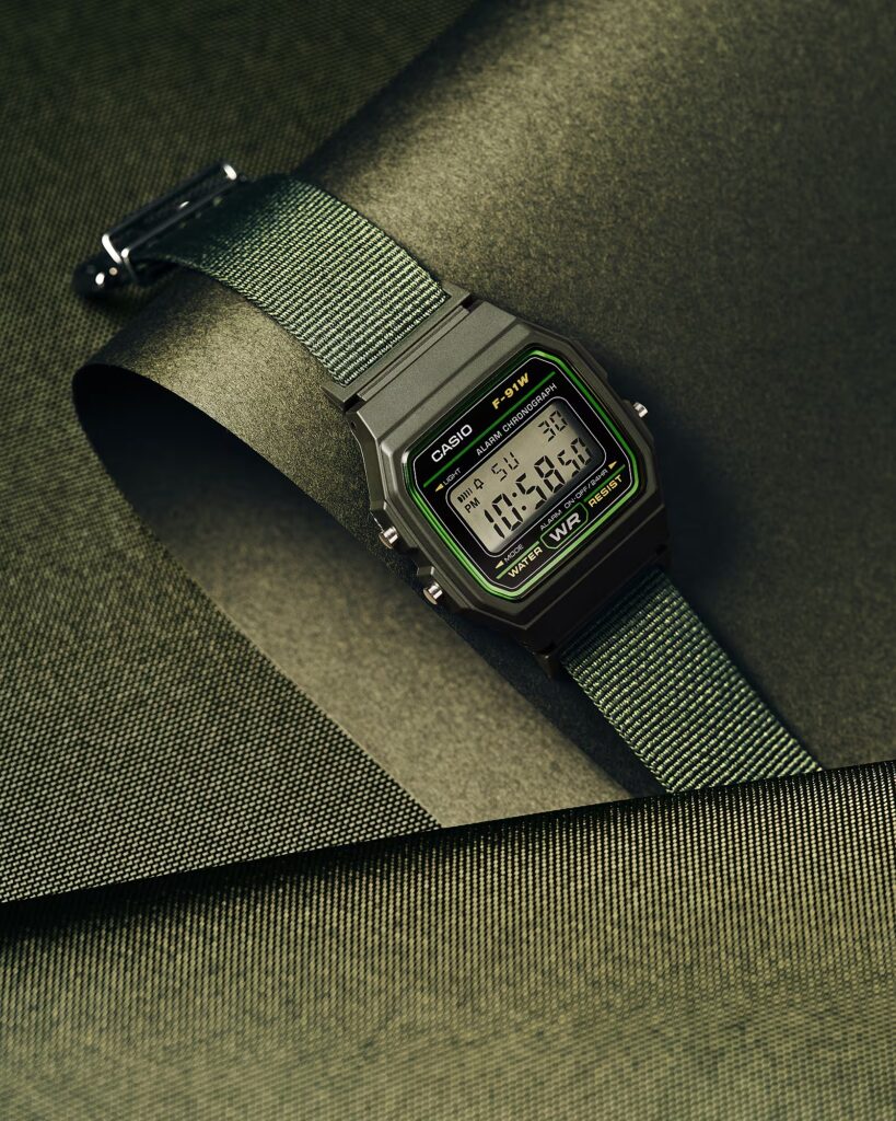 Casio F-91WF watches