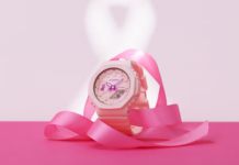 Casio launches limited-edition pink G-Shock watch for Breast Cancer Awareness Month Casio G-Shock GMA-S2100PR-4AER