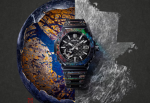 Casio launches one of its most extravagant G-Shocks yet with real platinum leaf Casio MRG-B2100HR-1A watch