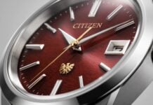 Citizen launches super premium red-dial Eco-Drive watch limited to just 350 pieces Citizen AQ4100-65X watch