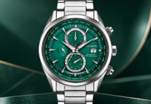Citizen launches gorgeous green-dial Eco-Drive watch with atomic timekeeping in the US Citizen AT8260-85X watch