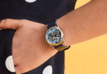 Citizen launches charming Disney Eco-Drive watch with Mickey and Minnie on a tandem bicycle Citizen Disney Picnic Pedal watch