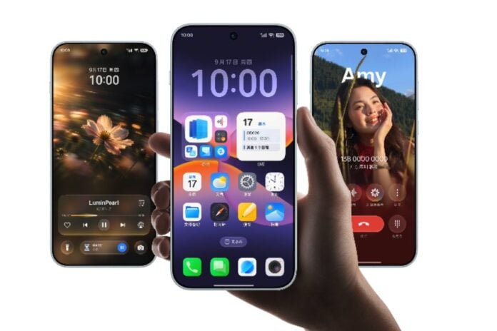 ColorOS 17 frosted glass design