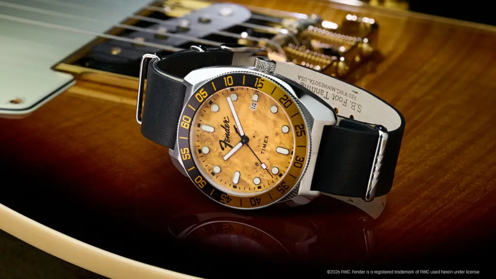 Fender x Timex automatic watch