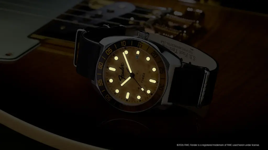 Fender x Timex automatic watch
