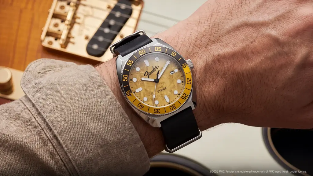 Fender x Timex automatic watch