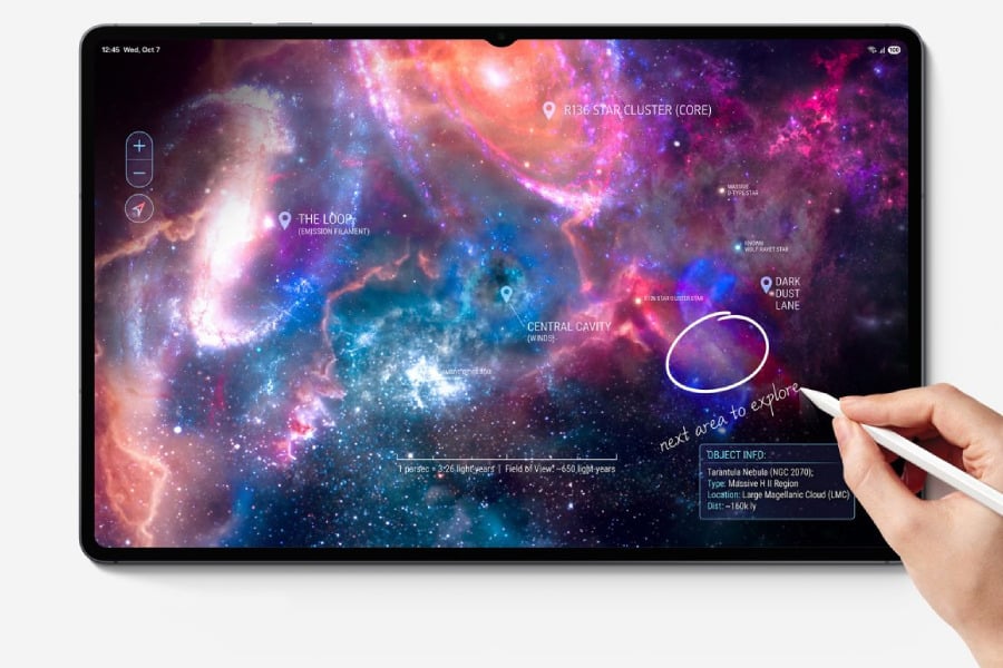 Galaxy Tab S12 Plus and Ultra Display