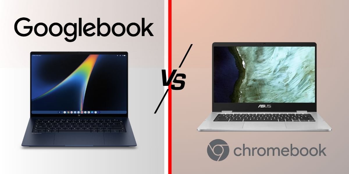 Googlebook против Chromebook: чем отличается Android-ноутбук Google