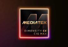 MediaTek launches 3nm-based Dimensity CX C10 Max for thin & light Googlebook laptops The MediaTek Dimensity CX C10 Max logo glows against a dark background.