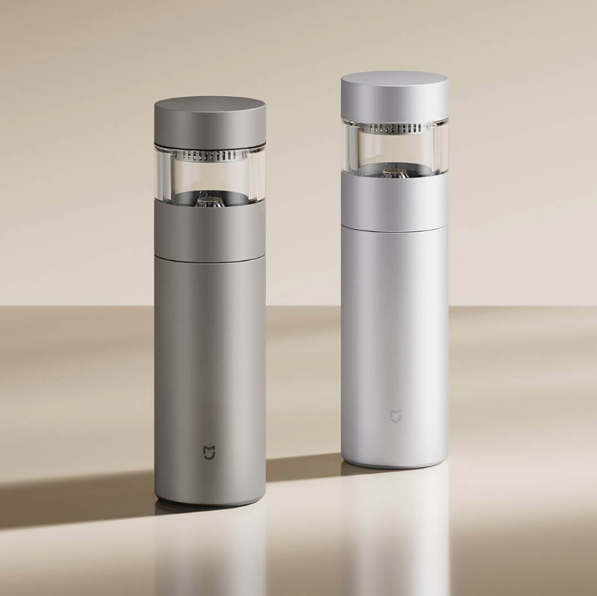 Xiaomi Mijia Titanium Thermos Cup Tea-Water Separation Edition