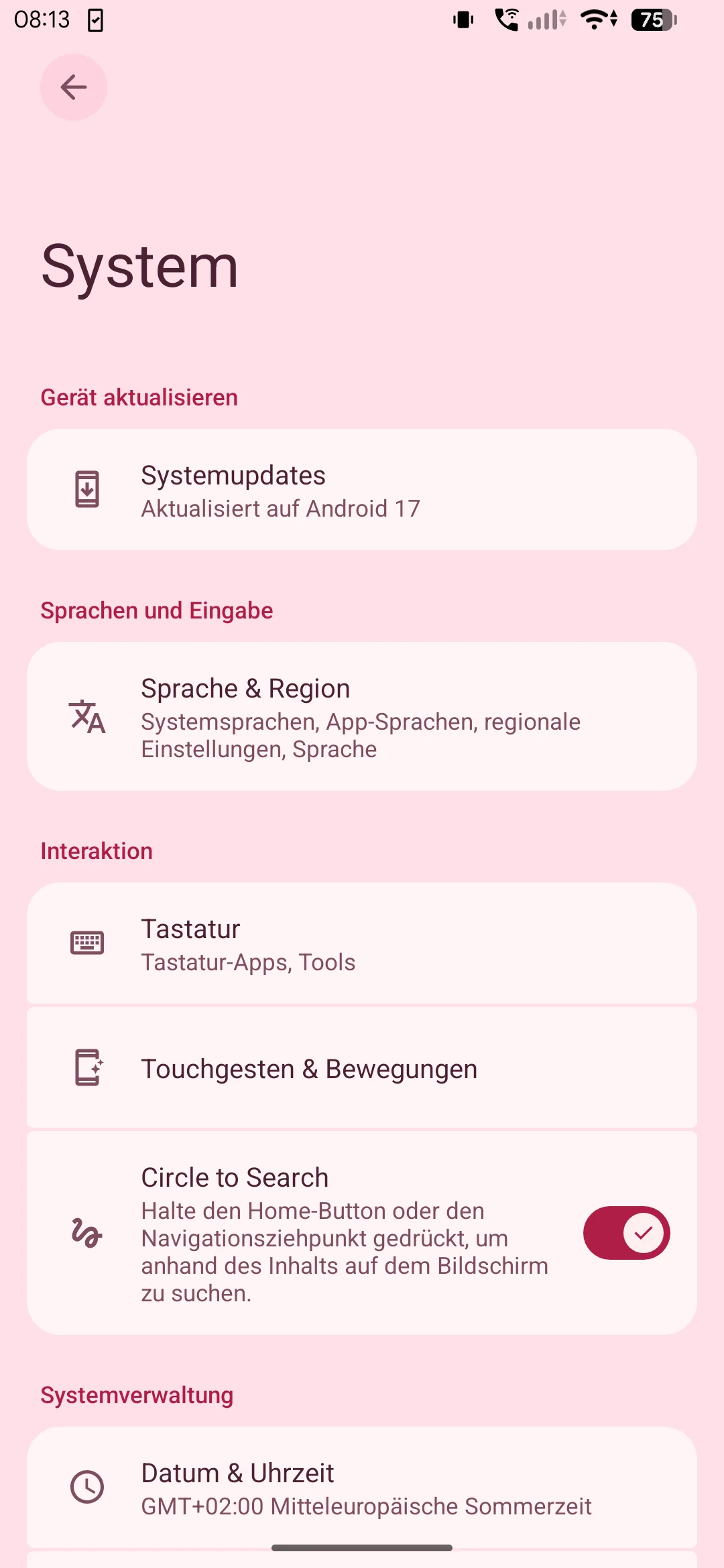 Sony Xperia 1 VIII Android 17 update