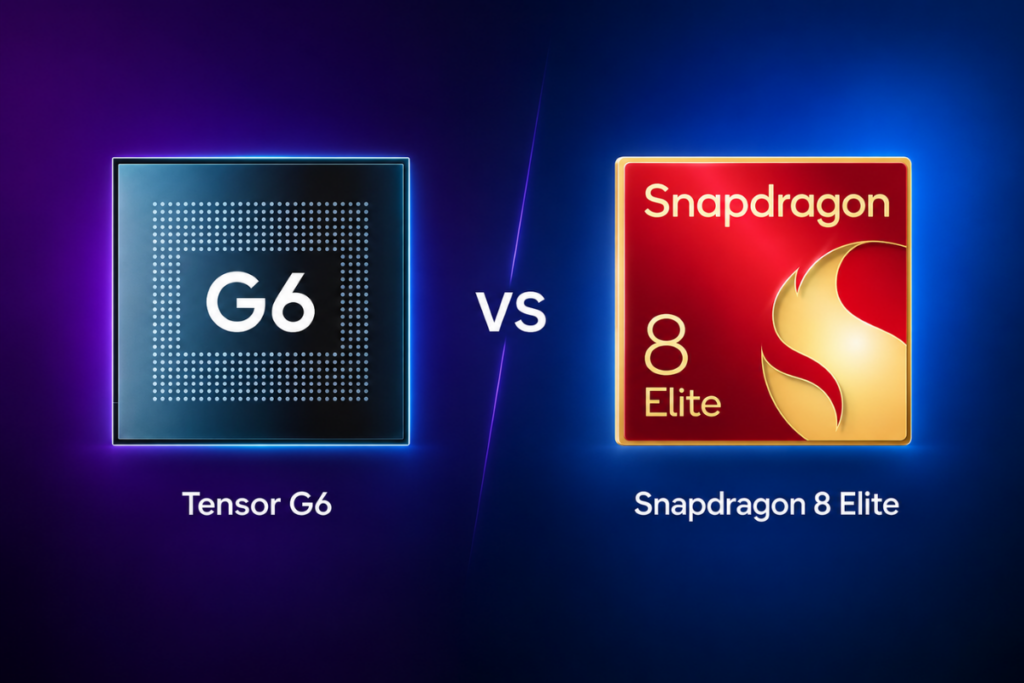 Tensor G6 vs Snapdragon 8 Elite