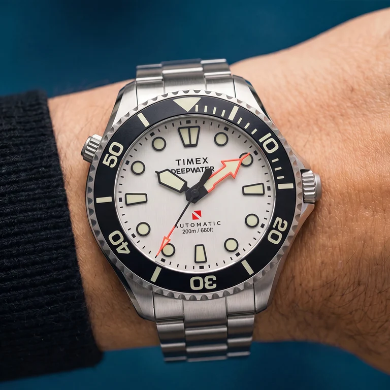 Timex Deepwater Meridian 200 HEV Automatic dive watches