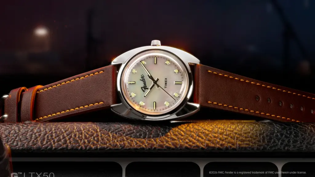 Timex Fender guitar-themed watches