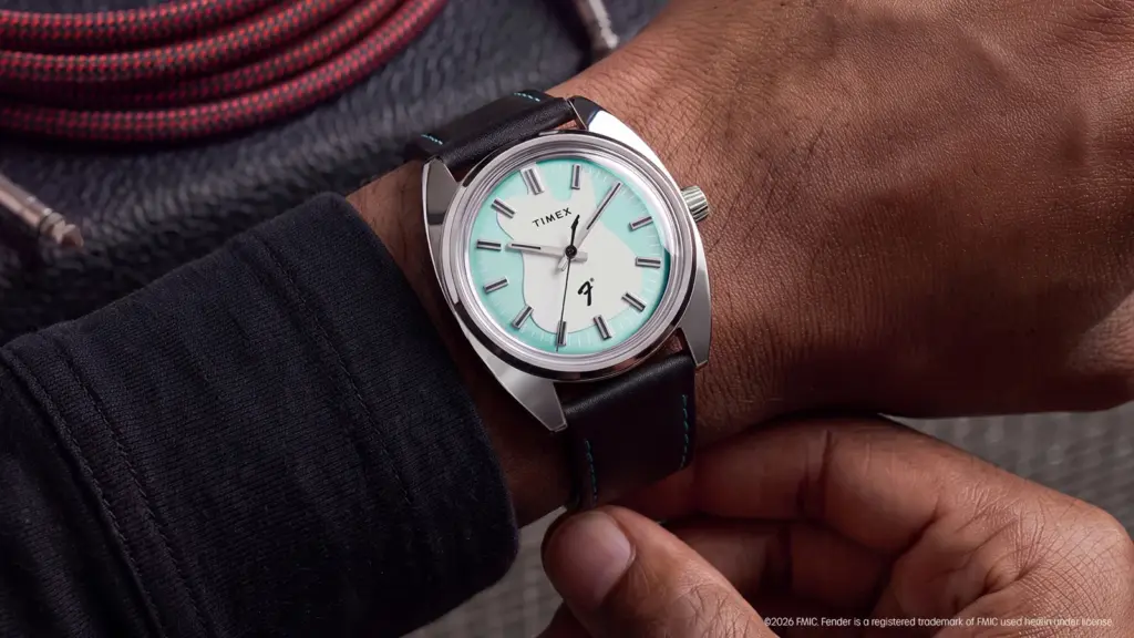 Timex Fender guitar-themed watches