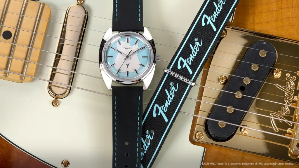 Timex Fender guitar-themed watches