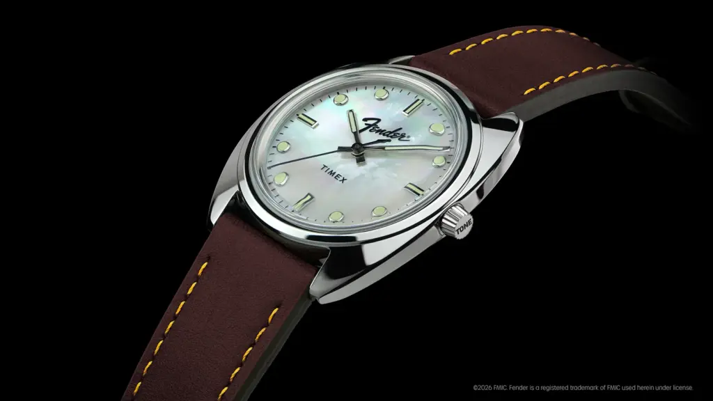 Timex Fender guitar-themed watches