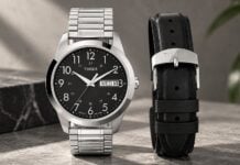 Timex launches new vintage-style analog watch in India with steel and leather straps Timex Main Street TWG027900JQ watch
