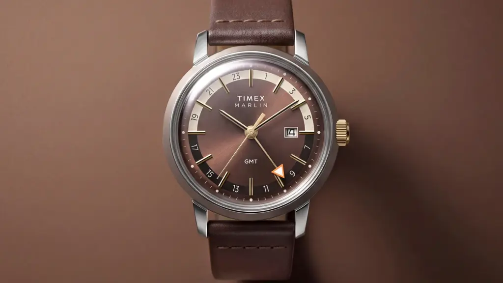 Timex Marlin Quartz GMT watches